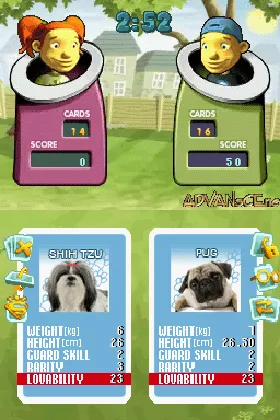 Top Trumps - Dogs & Dinosaurs (Europe) (En,Fr,De,Es,It) screen shot game playing